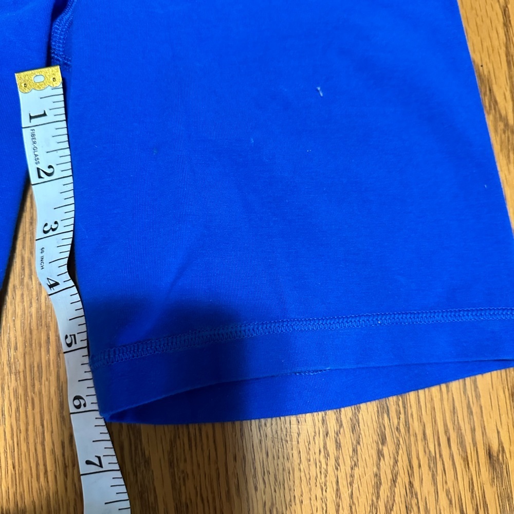 TNA cheeky high rise shorts size S cobalt blue - Picture 8 of 11